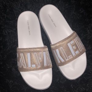 Calvin Klein slides